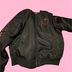 Black XOTWOD Bomber Jacket